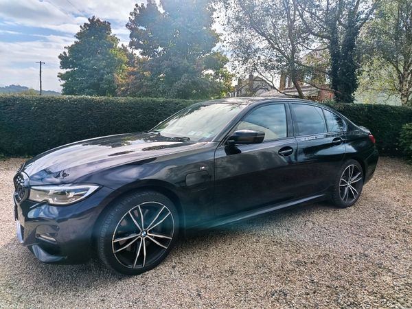 BMW 3-Series Saloon, Petrol Plug-in Hybrid, 2020, Black