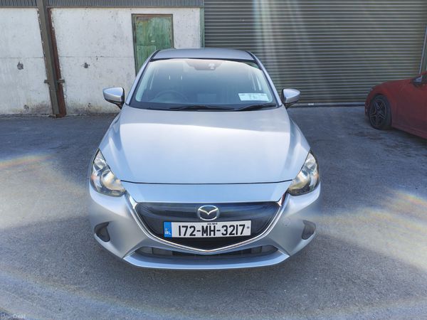 Mazda Demio Hatchback, Petrol, 2017, Silver