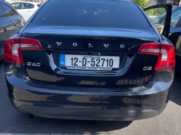 Volvo S60 Saloon, Diesel, 2012, Black
