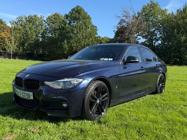 BMW 3-Series Saloon, Petrol Plug-in Hybrid, 2018, Blue