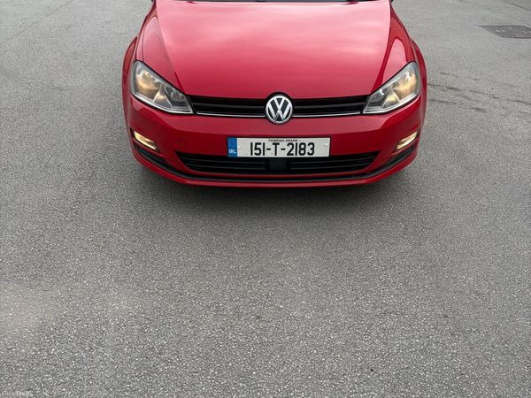 Volkswagen Golf Estate, Diesel, 2015, Red
