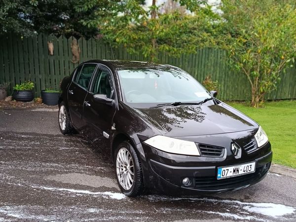 Renault Megane Saloon, Petrol, 2007, Black
