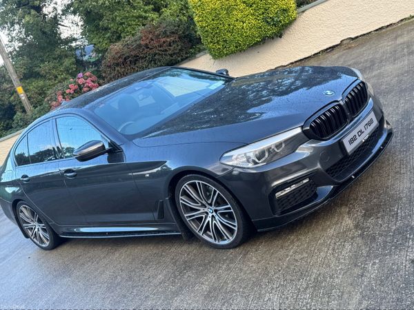 BMW 5-Series Saloon, Diesel, 2018, Grey