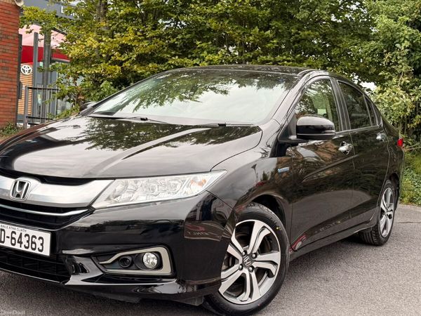 Honda Grace Saloon, Petrol Hybrid, 2015, Black