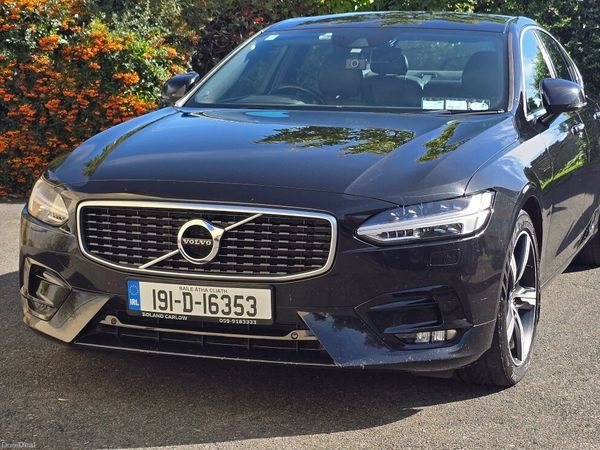 Volvo S90 Saloon, Diesel, 2019, Black