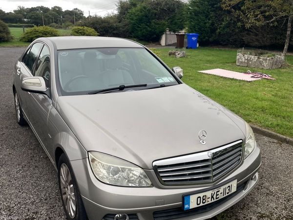 Mercedes-Benz C-Class Saloon, Petrol, 2008, Silver