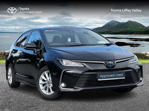 Toyota Corolla Saloon, Petrol Hybrid, 2020, Black