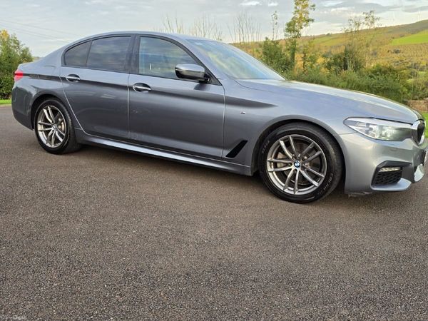 BMW 5-Series Saloon, Diesel, 2018, Blue