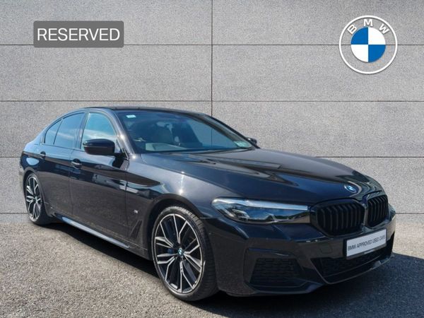 BMW 5-Series Saloon, Diesel, 2022, Black