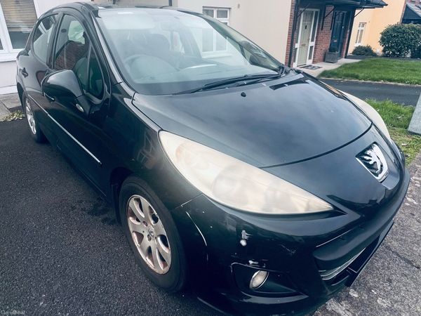 Peugeot 207 Hatchback, Diesel, 2011, Black
