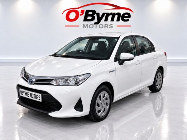 Toyota Corolla Saloon, Petrol Hybrid, 2020, White