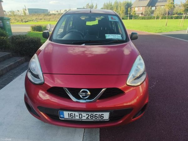 Nissan Micra Hatchback, Petrol, 2016, Red