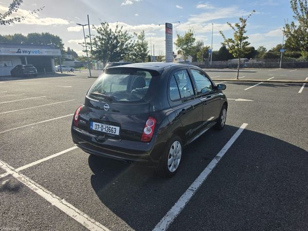 Nissan Micra Hatchback, Petrol, 2007, Black