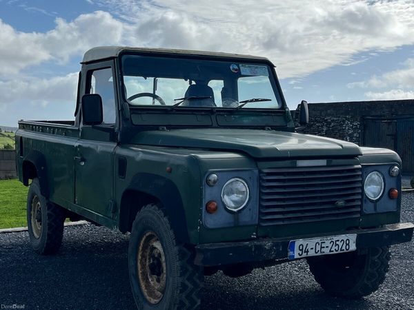 Land Rover Defender Open Lorry Only, Diesel, 1994, Green