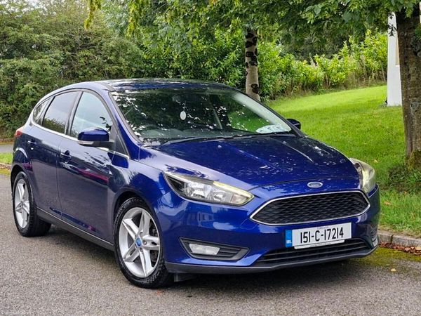 Ford Focus Hatchback, Petrol, 2015, Blue