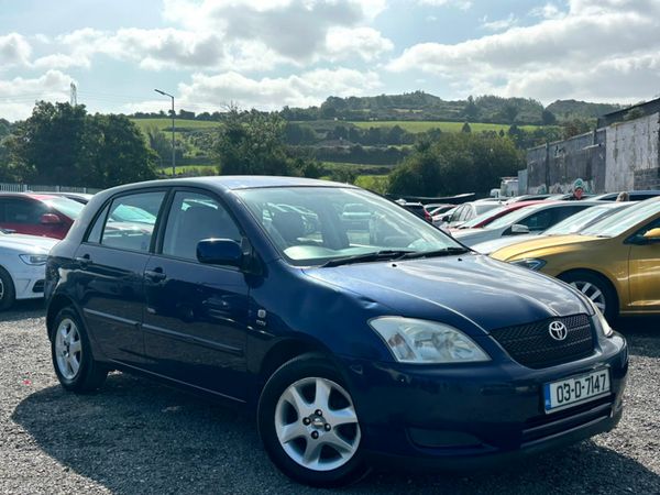 Toyota Corolla Hatchback, Petrol, 2003, Blue