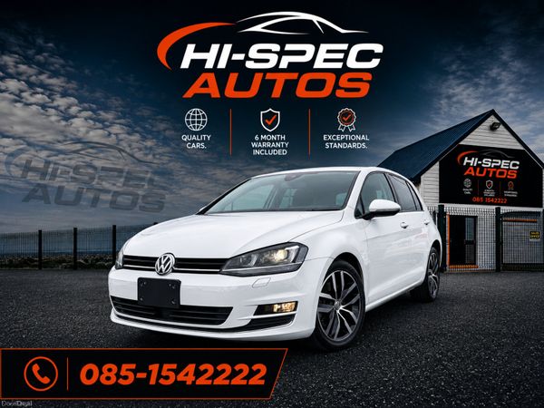 Volkswagen Golf Hatchback, Petrol, 2017, White