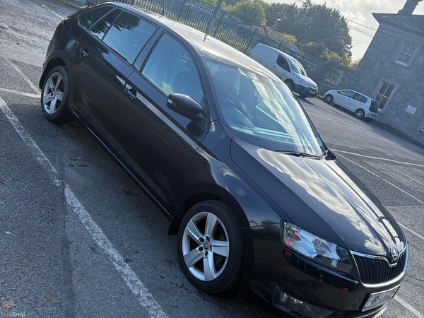 Skoda Rapid Hatchback, Diesel, 2018, Black