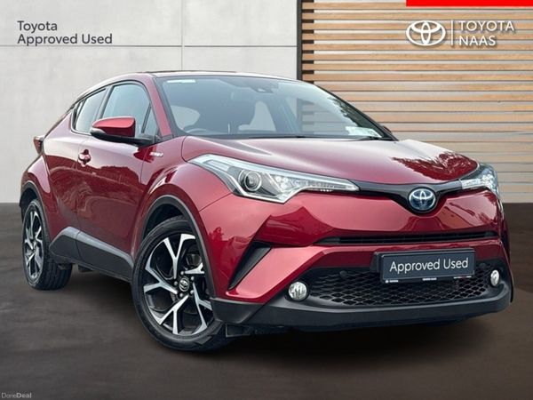 Toyota C-HR SUV, Petrol Hybrid, 2018, Red