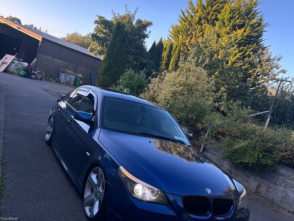 BMW 5-Series Saloon, Diesel, 2009, Blue