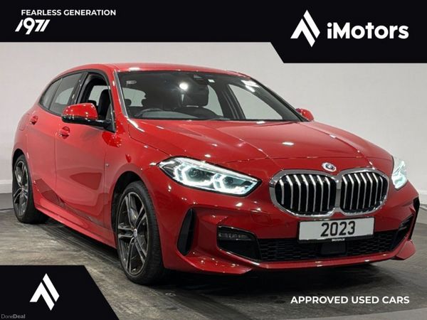 BMW 1-Series Hatchback, Diesel, 2023, Red