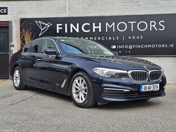 BMW 5-Series Saloon, Diesel, 2018, Blue