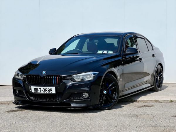 BMW 3-Series Saloon, Petrol Plug-in Hybrid, 2018, Black