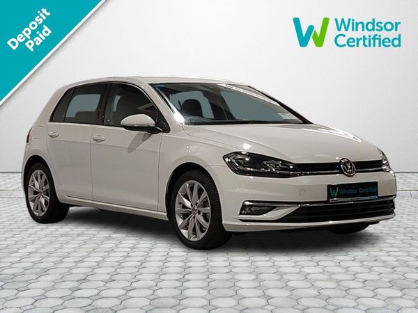 Volkswagen Golf Hatchback, Petrol, 2019, White
