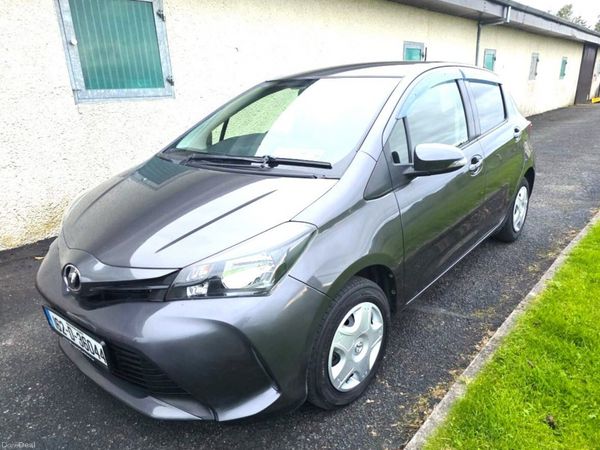 Toyota Vitz Hatchback, Petrol, 2016, Grey
