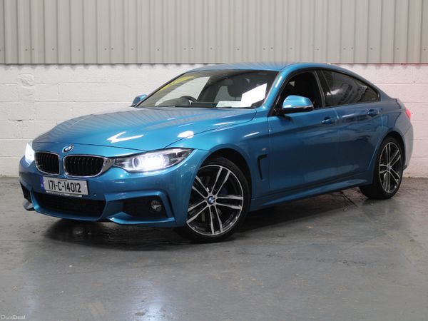 BMW 4-Series Saloon, Diesel, 2017, Blue