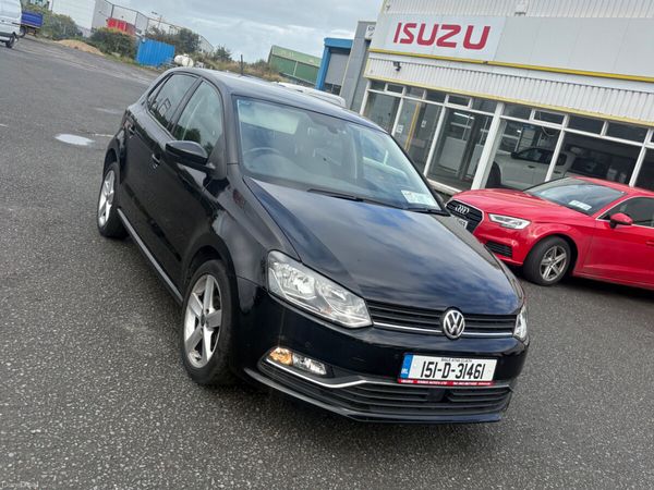 Volkswagen Polo Hatchback, Petrol, 2015, Black