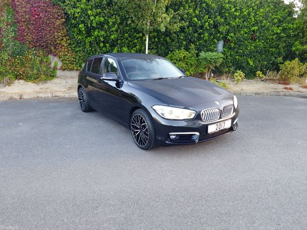 BMW 1-Series Hatchback, Petrol, 2017, Black