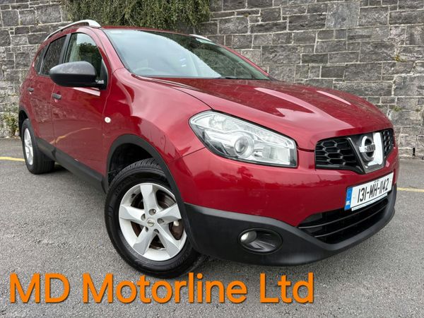 Nissan Qashqai+2 MPV, Petrol, 2013, Red