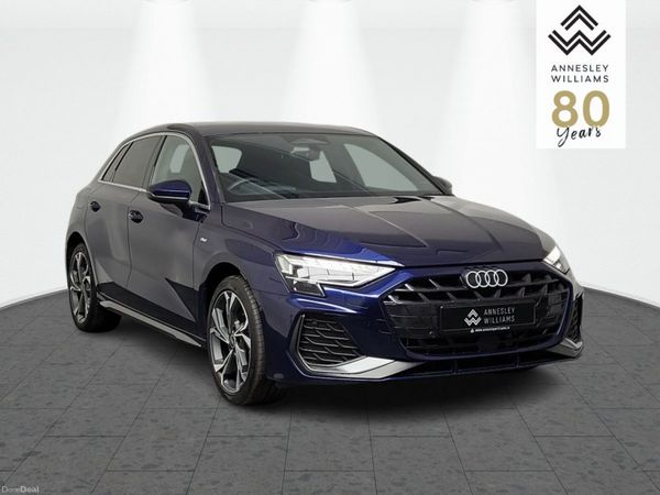 Audi A3 Hatchback, Petrol Plug-in Hybrid, 2026, Blue