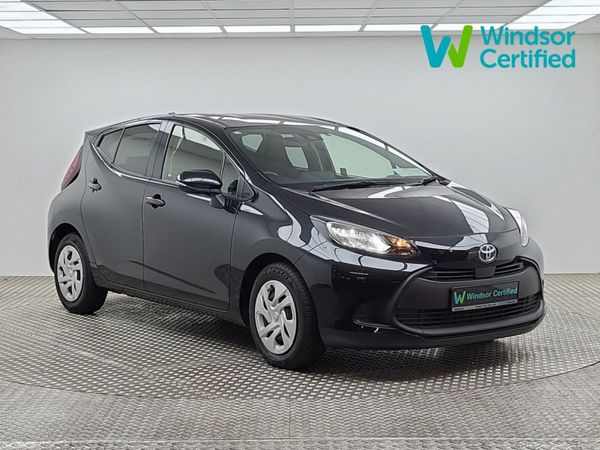 Toyota Aqua Hatchback, Petrol Hybrid, 2022, Black