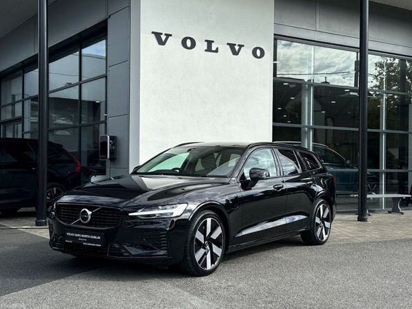Volvo V60 Estate, Petrol Hybrid, 2026, Black