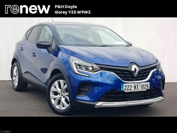 Renault Captur Hatchback, Petrol, 2022, Blue
