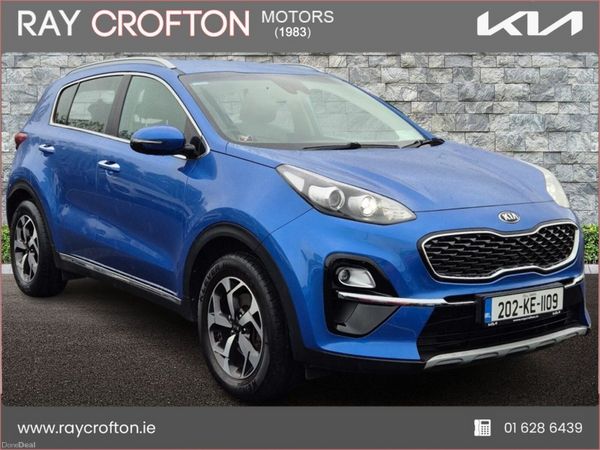 Kia Sportage SUV, Diesel, 2020, Blue