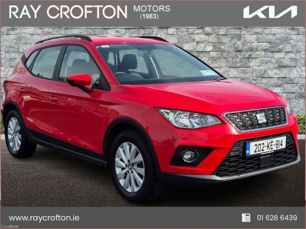 SEAT Arona SUV, Petrol, 2020, Red