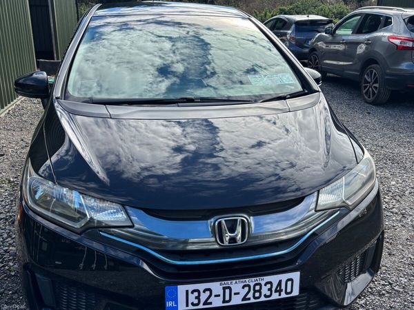 Honda Fit Hatchback, Petrol Hybrid, 2013, Black