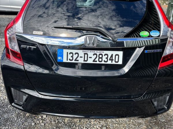 Honda Fit Hatchback, Petrol Hybrid, 2013, Black