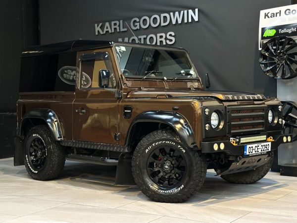 Land Rover Defender SUV, Diesel, 2003, Blue