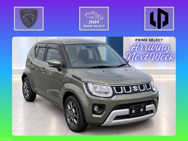 Suzuki Ignis Hatchback, Petrol Hybrid, 2023, Green