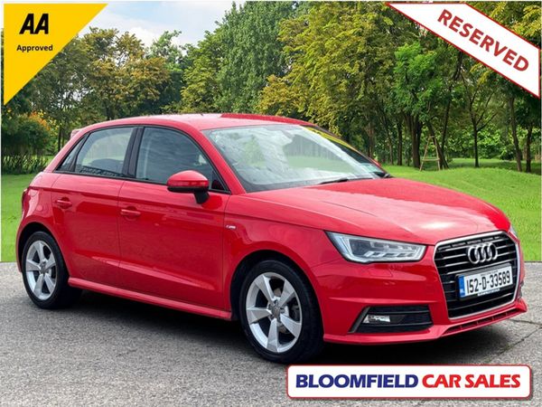 Audi A1 Hatchback, Petrol, 2015, Red