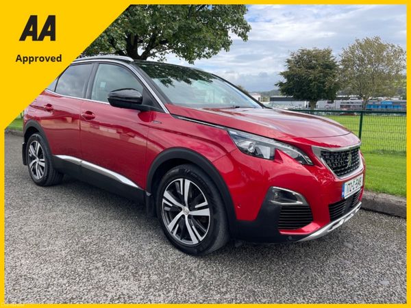 Peugeot 3008 MPV, Diesel, 2017, Red
