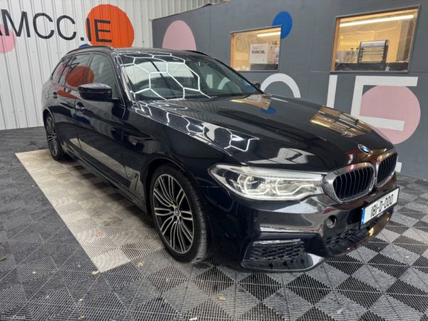 BMW 5-Series Estate, Diesel, 2018, Black