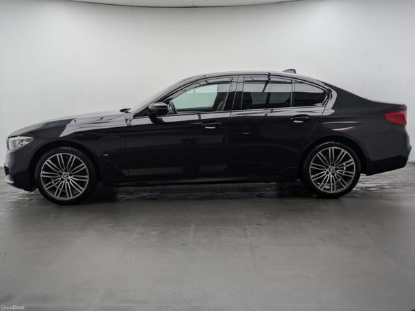 BMW 5-Series Saloon, Petrol Plug-in Hybrid, 2020, Black