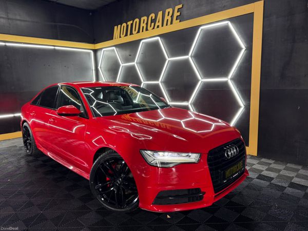 Audi A6 Saloon, Diesel, 2015, Red