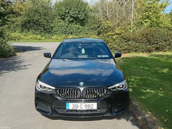 BMW 5-Series Saloon, Petrol Plug-in Hybrid, 2020, Black