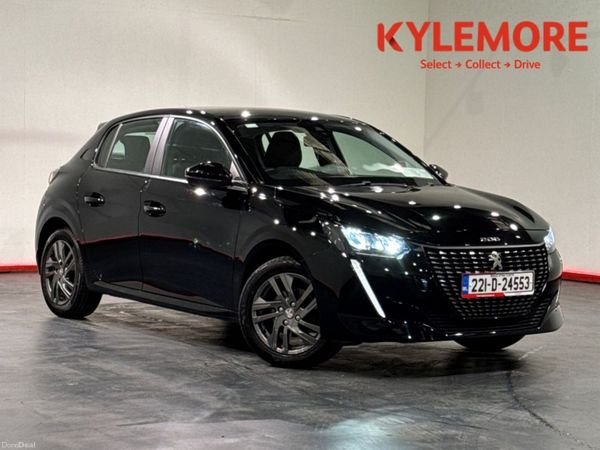 Peugeot 208 Hatchback, Petrol, 2022, Black